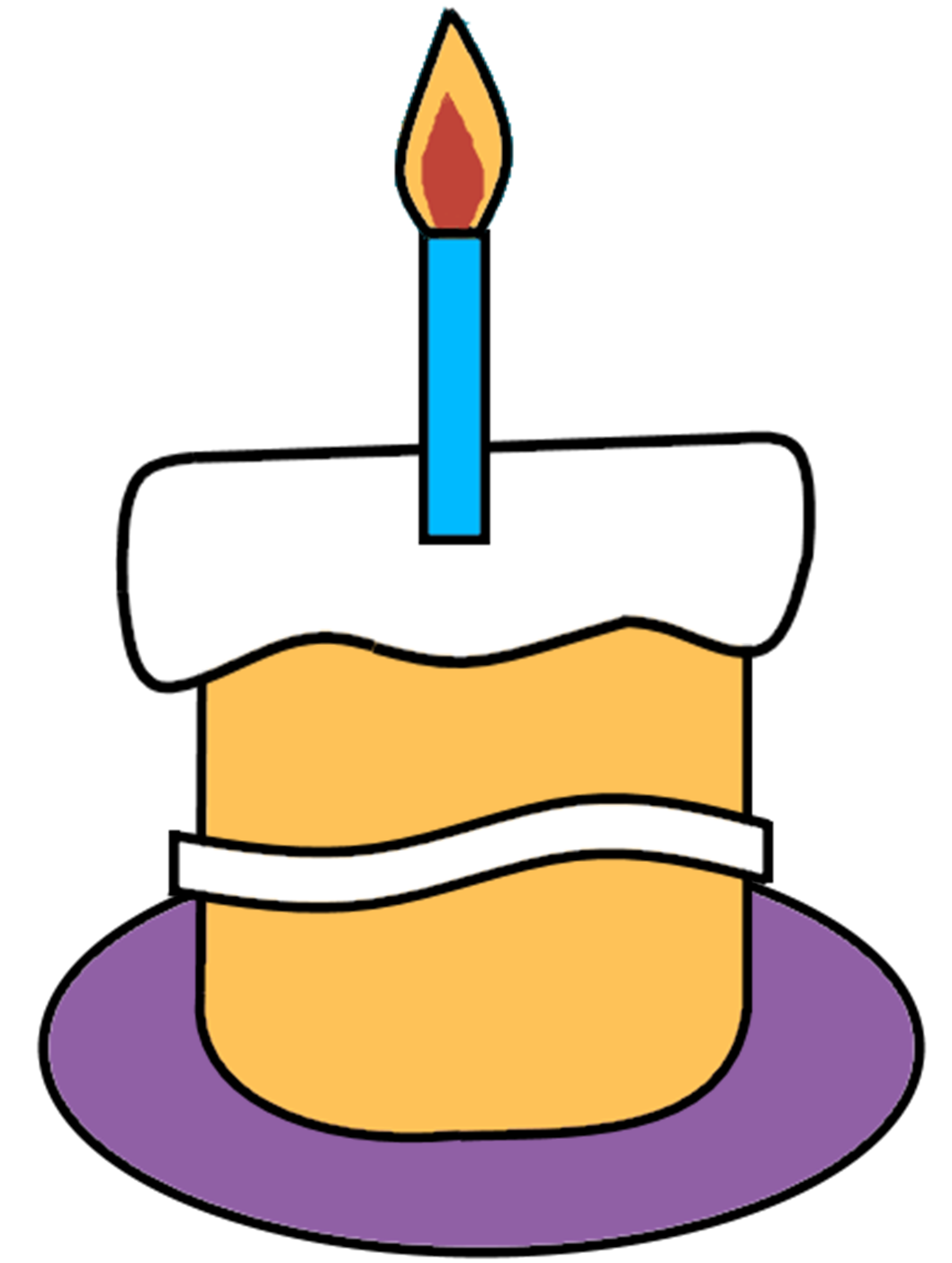 Birthday Cake Craft