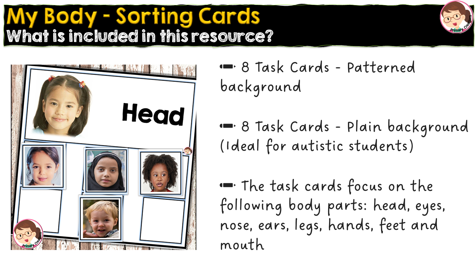 My body activities for preschool