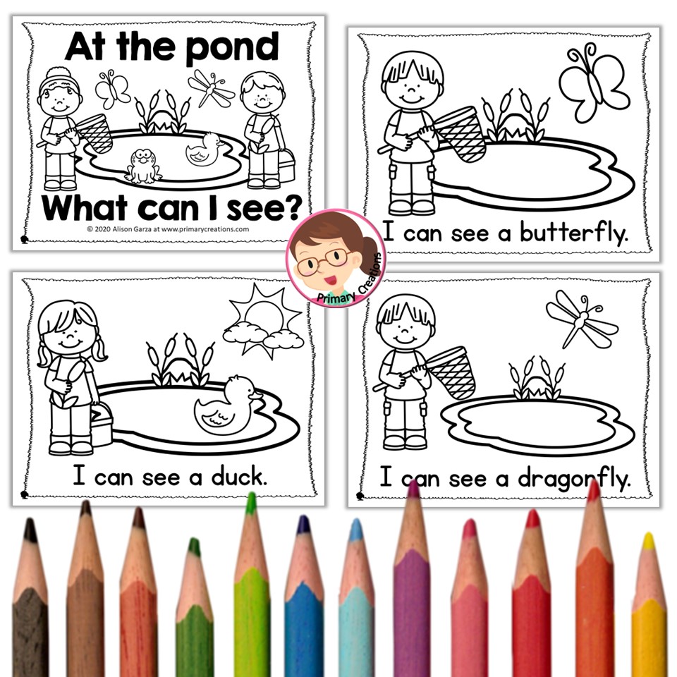 Pond theme activities for PreK