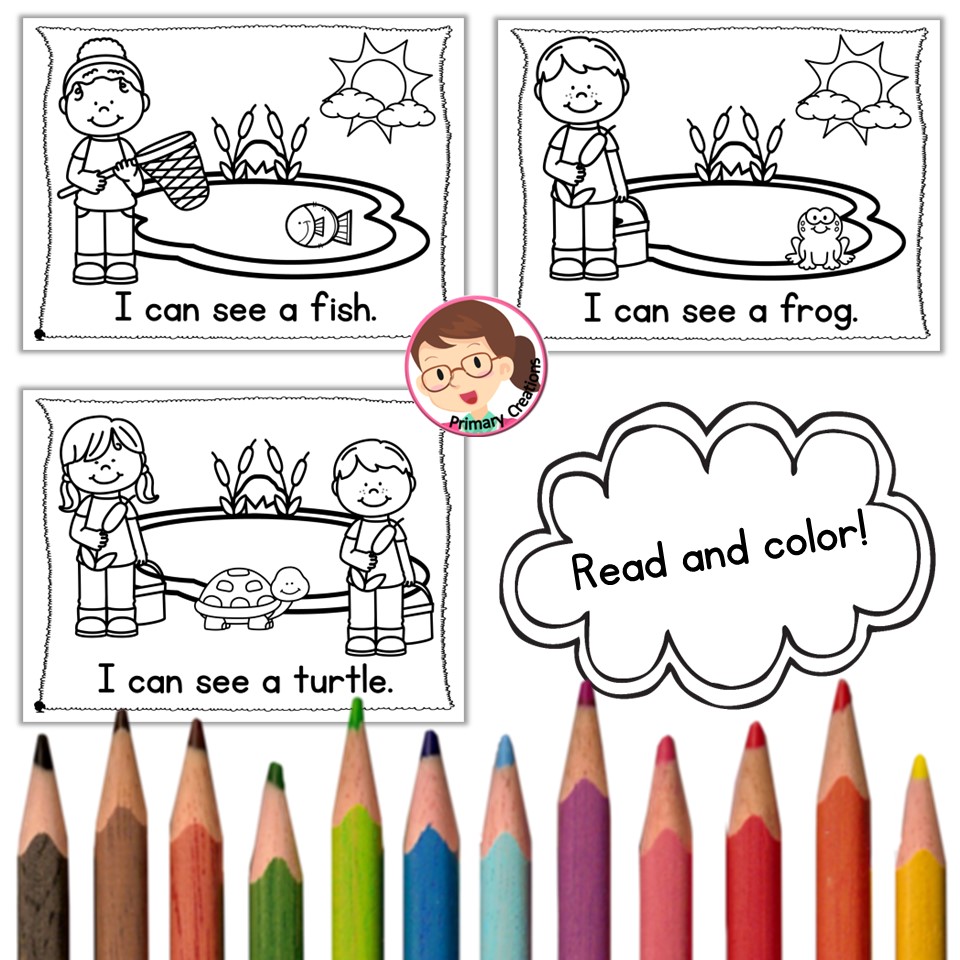 Pond theme activities for PreK