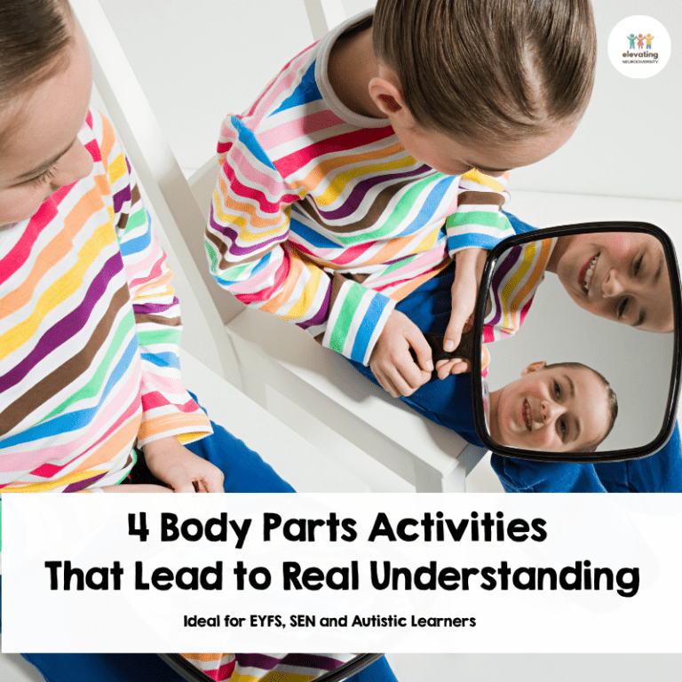 body parts activities autism SEN that actually build understanding