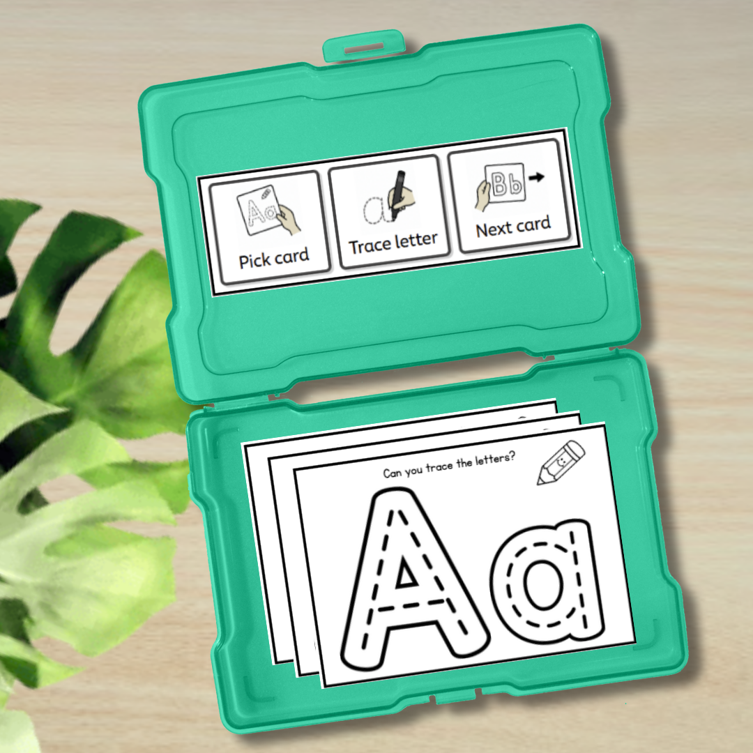 Alphabet Tracing Task Cards | Letter Formation & Task Box Activity - Image 2