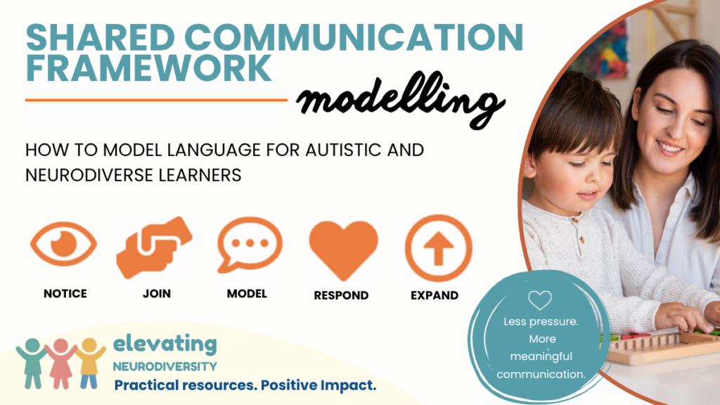 Model language for autistic learners